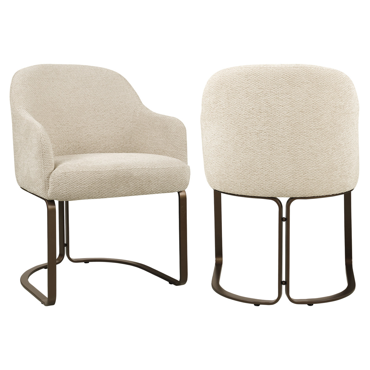 Scaun dining Hadley, boldweave natural, ignifug