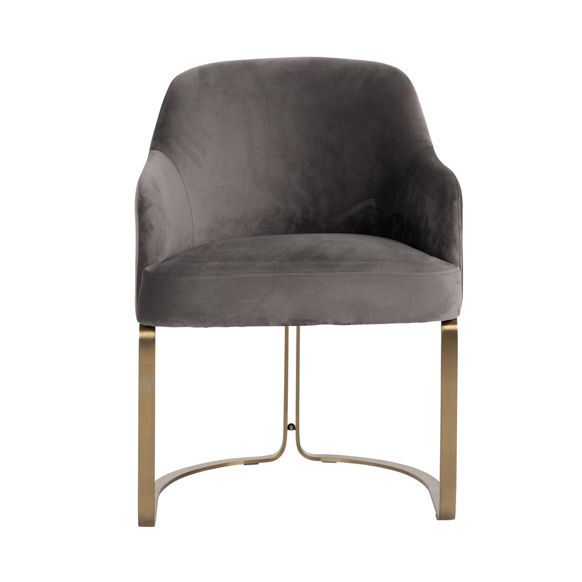 Scaun dining Hadley, catifea stone