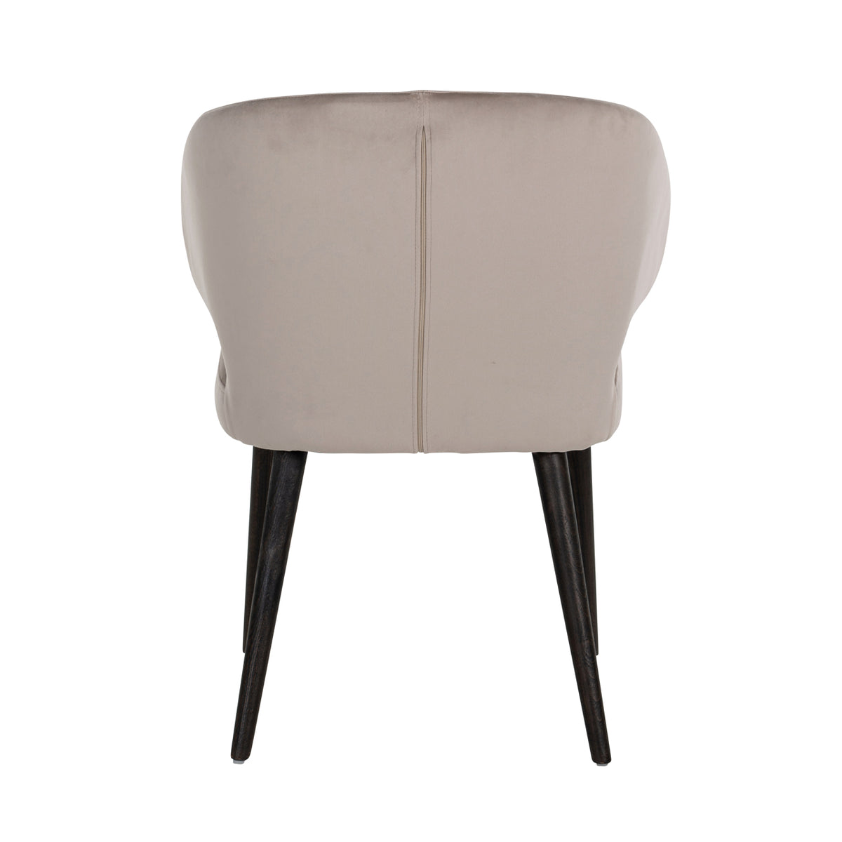 Scaun dining Indigo, catifea kaki