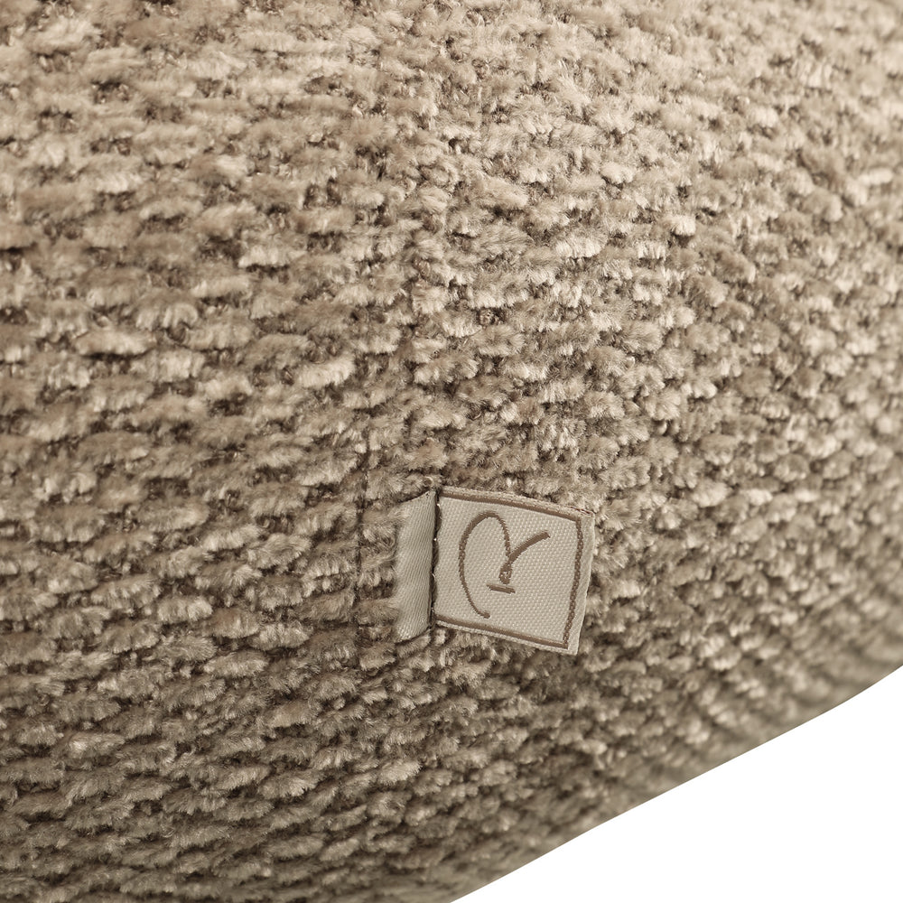 Scaun dining Kayla, boldweave moca, rotativ