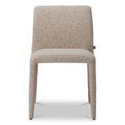 Scaun dining Leiza, Renato alb-crem, set de 2