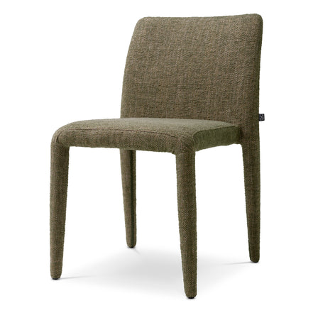 Scaun dining Leiza, Renato verde, set de 2