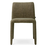 Scaun dining Leiza, Renato verde, set de 2