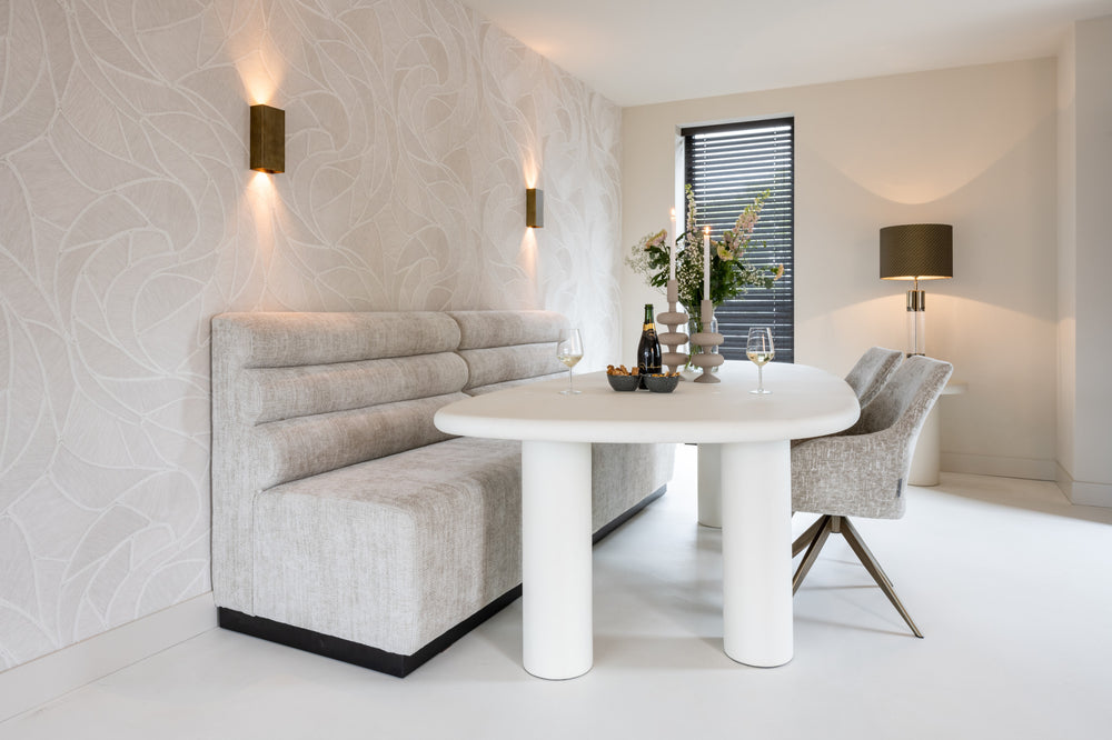 Scaun dining Lisonne, pearl island, rotativ – ambient