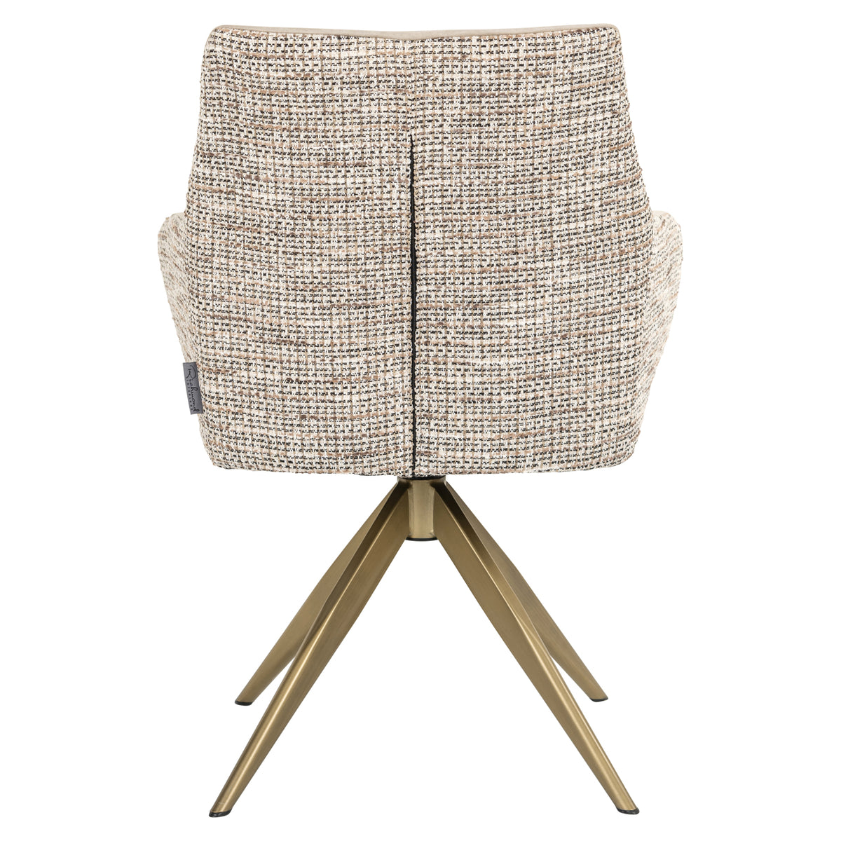 Scaun dining Lisonne, trendy nature, rotativ