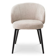 Scaun dining Lloyd cu brațe, Sisley bej, set de 2