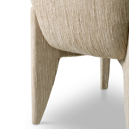 Scaun dining Marius, Terren natural