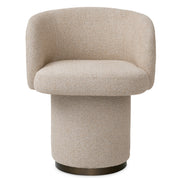 Scaun dining Marly, finisaj bronz, Palmer bej