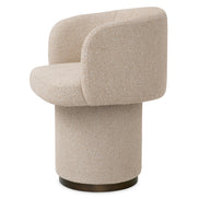 Scaun dining Marly, finisaj bronz, Palmer bej