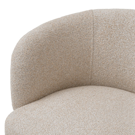 Scaun dining Marly, finisaj bronz, Palmer bej