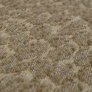 Scaun dining Marly, finisaj bronz, Vaux jacquard bej