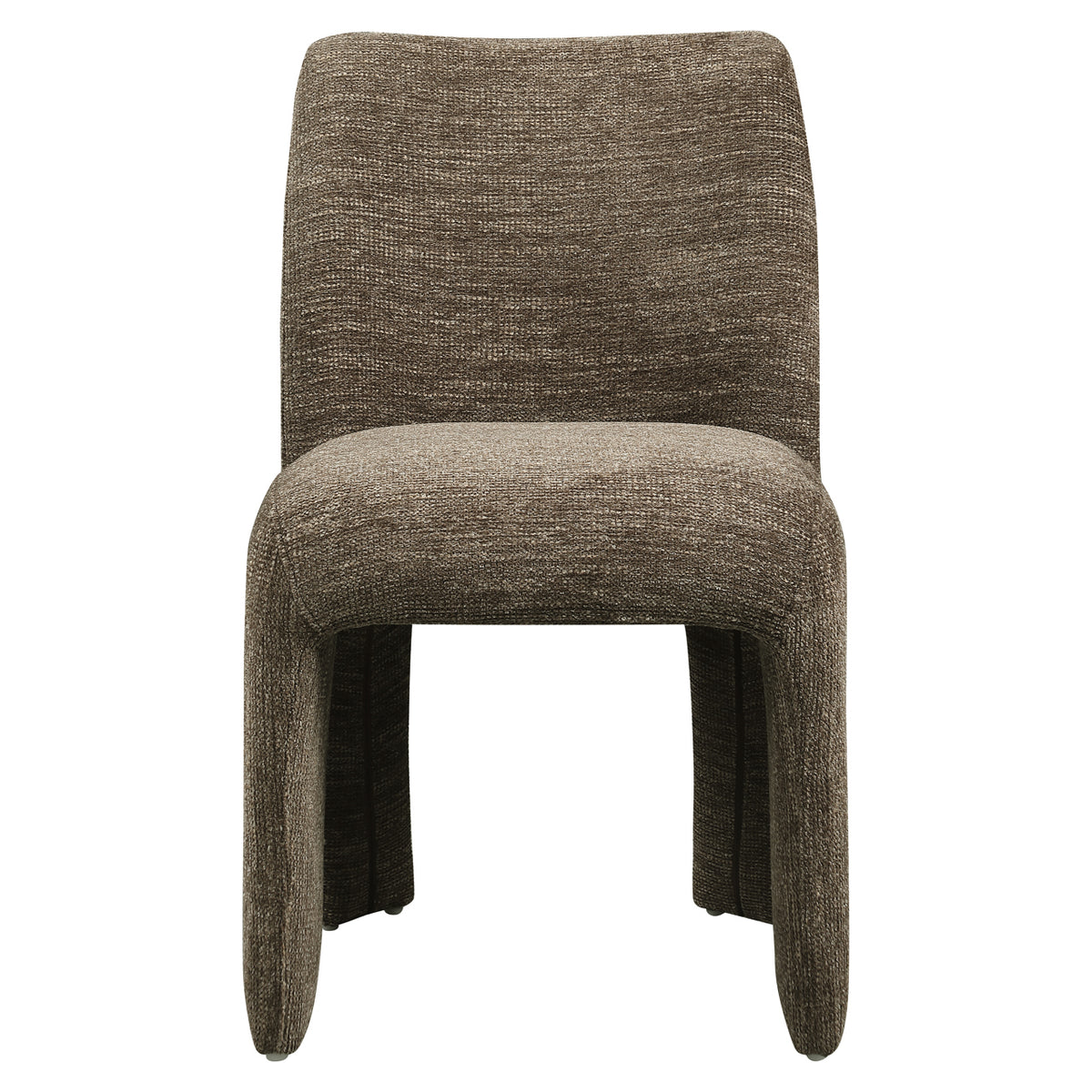 Scaun dining Maya, softweave maro (set de 2)