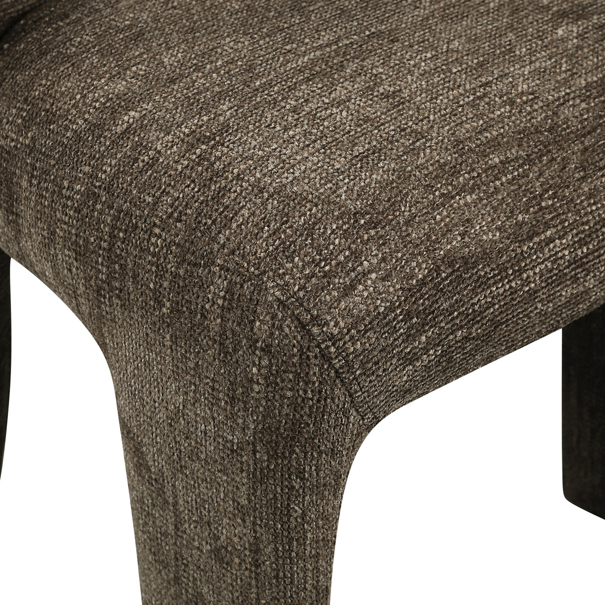 Scaun dining Maya, softweave maro (set de 2)