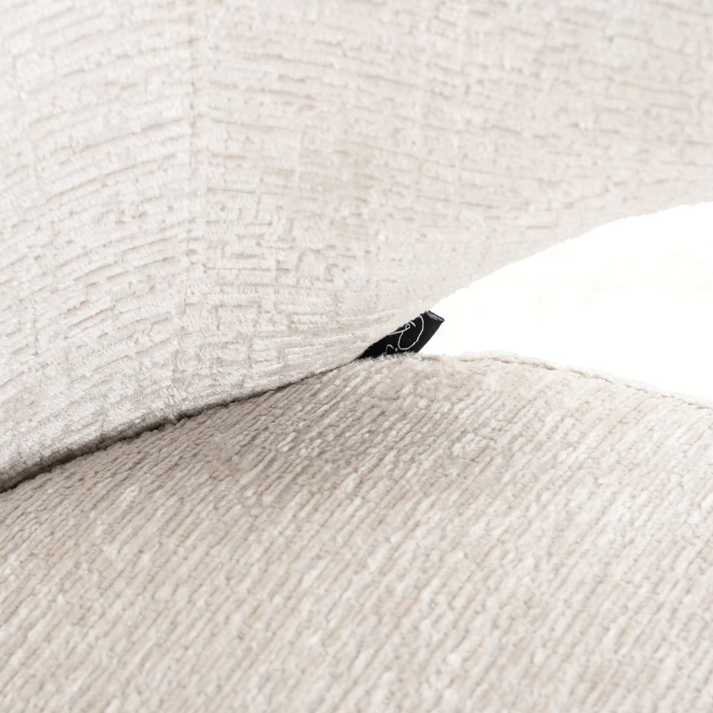 Scaun dining Milly, fusion crem, rotativ