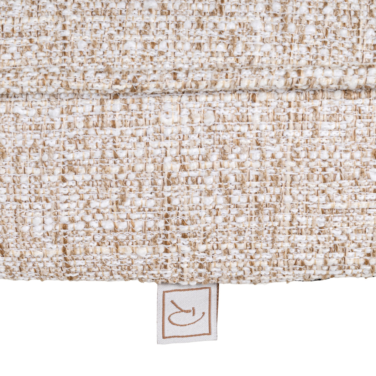 Scaun dining Mori, tweed crem, ignifug