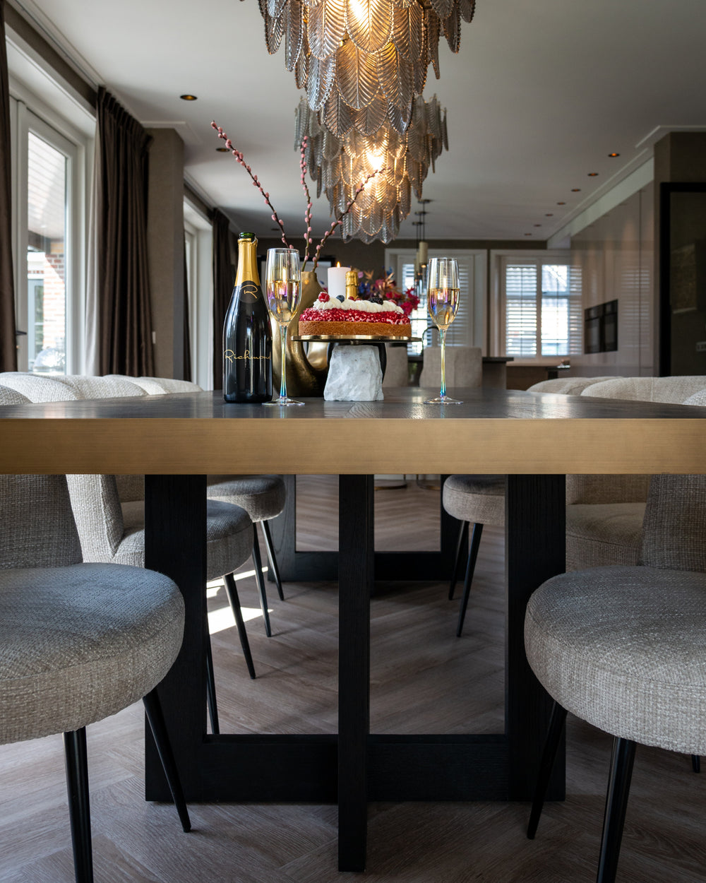 Scaun dining Morton, renegade natural – ambient