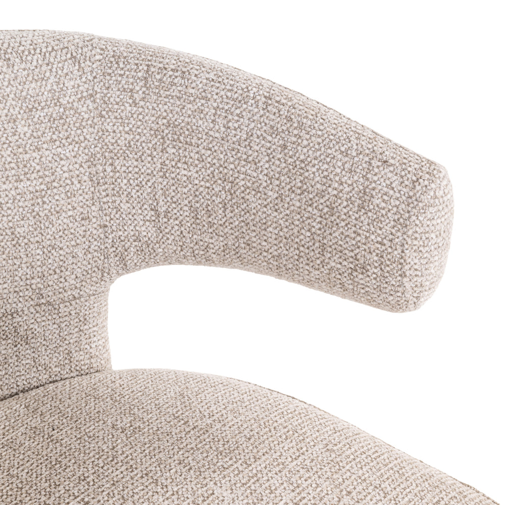Scaun dining Nerio, fancy natural