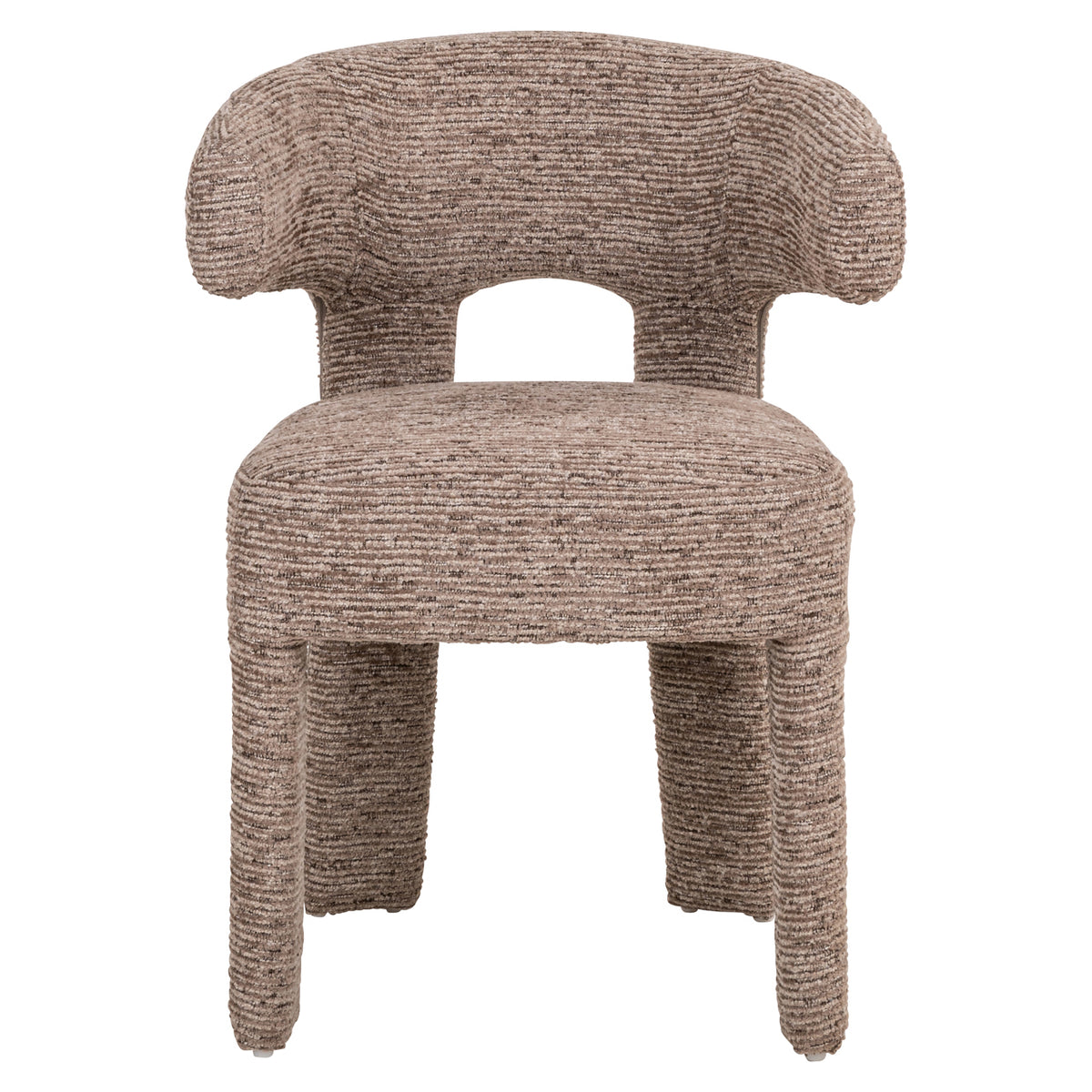 Scaun dining Nerio, linear mocca