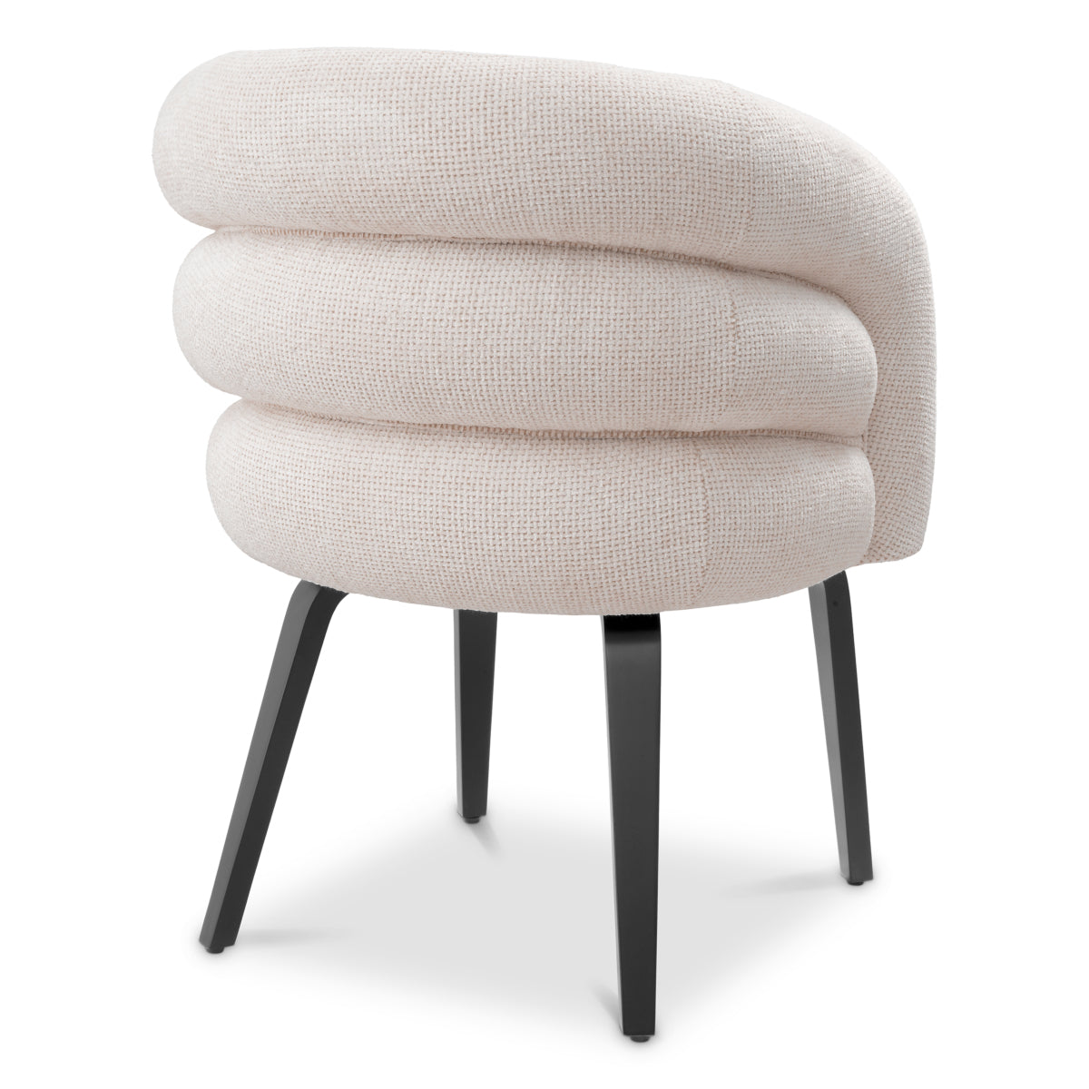 Scaun dining Novelle, Lyssa alb-crem