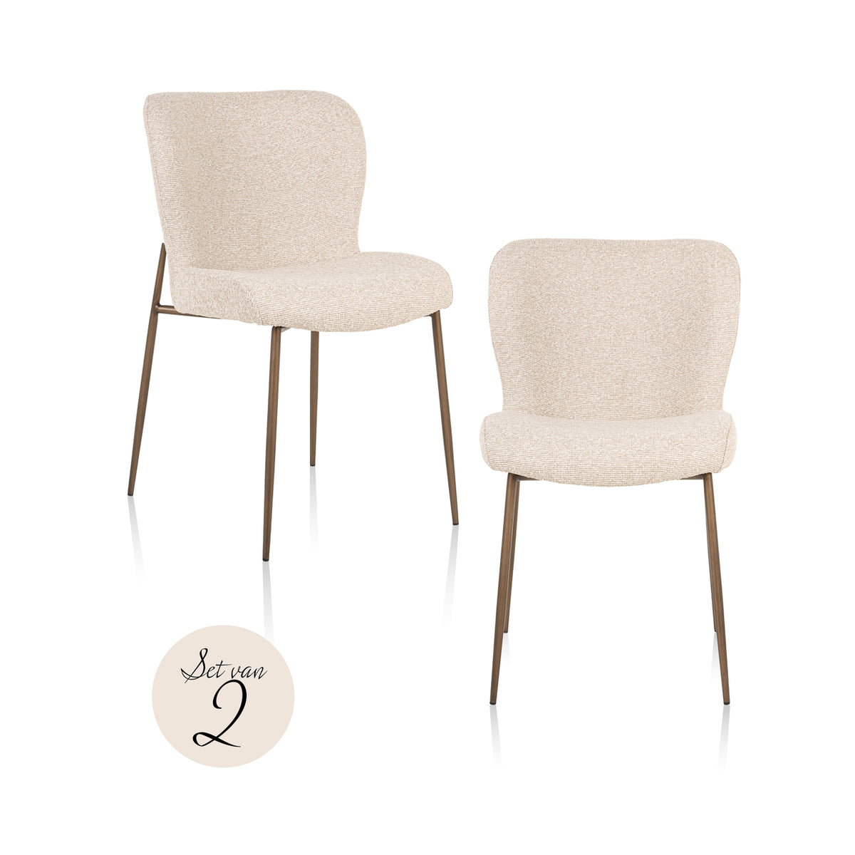 Scaun dining Odarby, biscotti (set de 2)