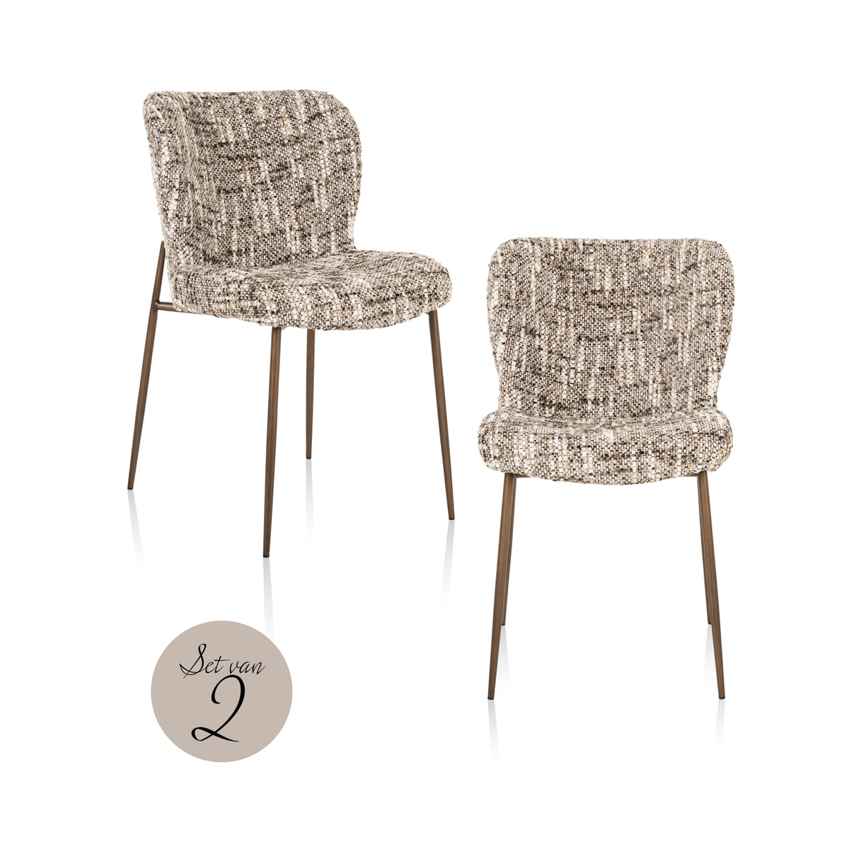 Scaun dining Odarby, omara maro (set de 2)