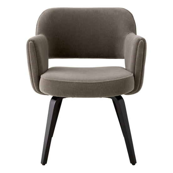 Scaun dining Park, Johnston Mohair maro