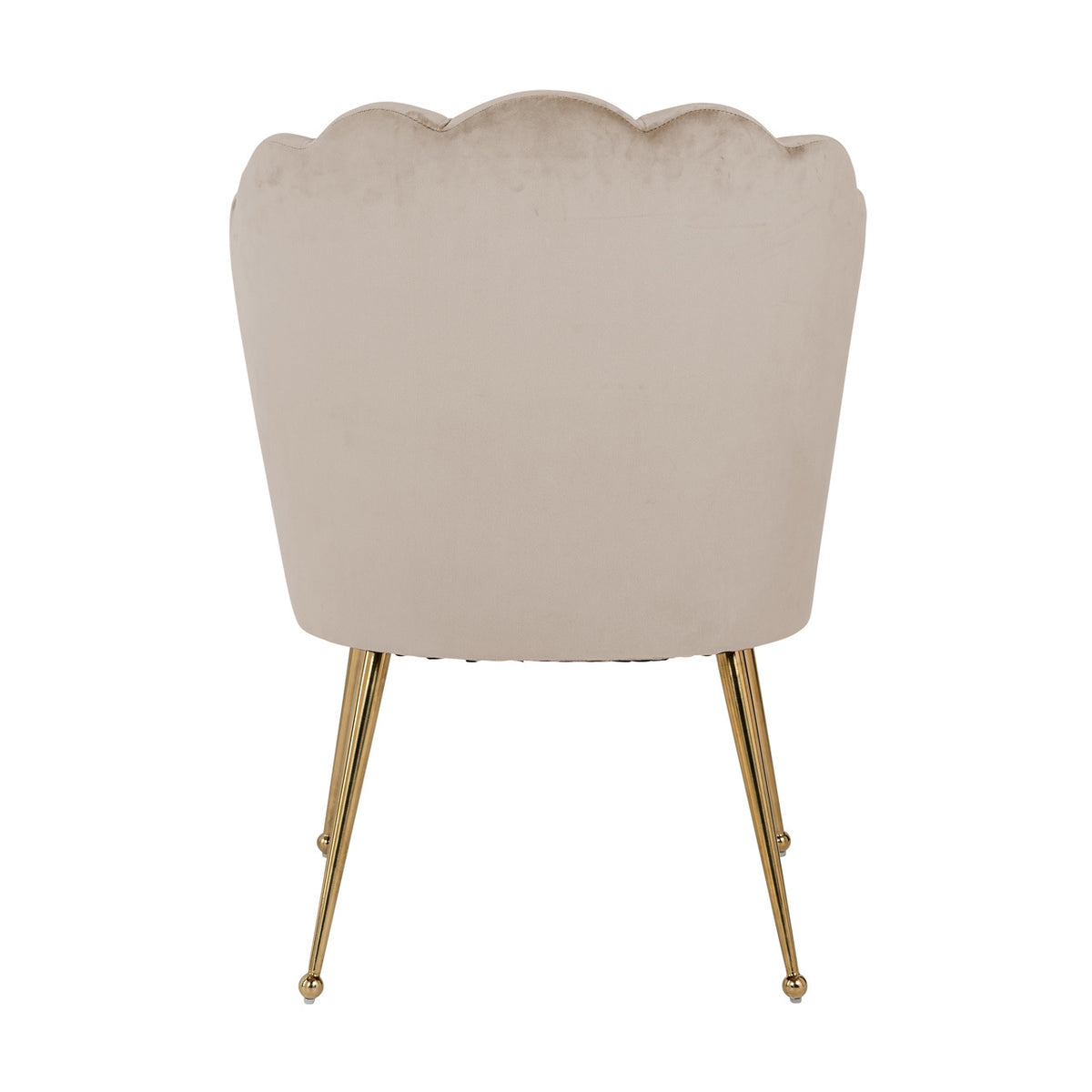 Scaun dining Pippa, catifea kaki