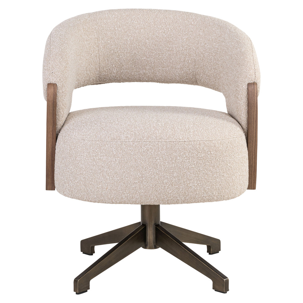 Scaun dining Pollux, lodge desert nuc, rotativ