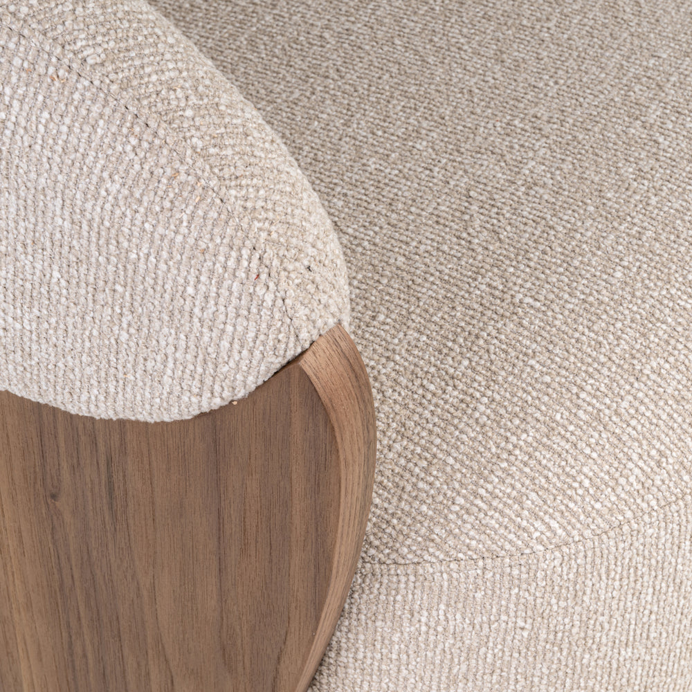 Scaun dining Pollux, lodge desert nuc, rotativ