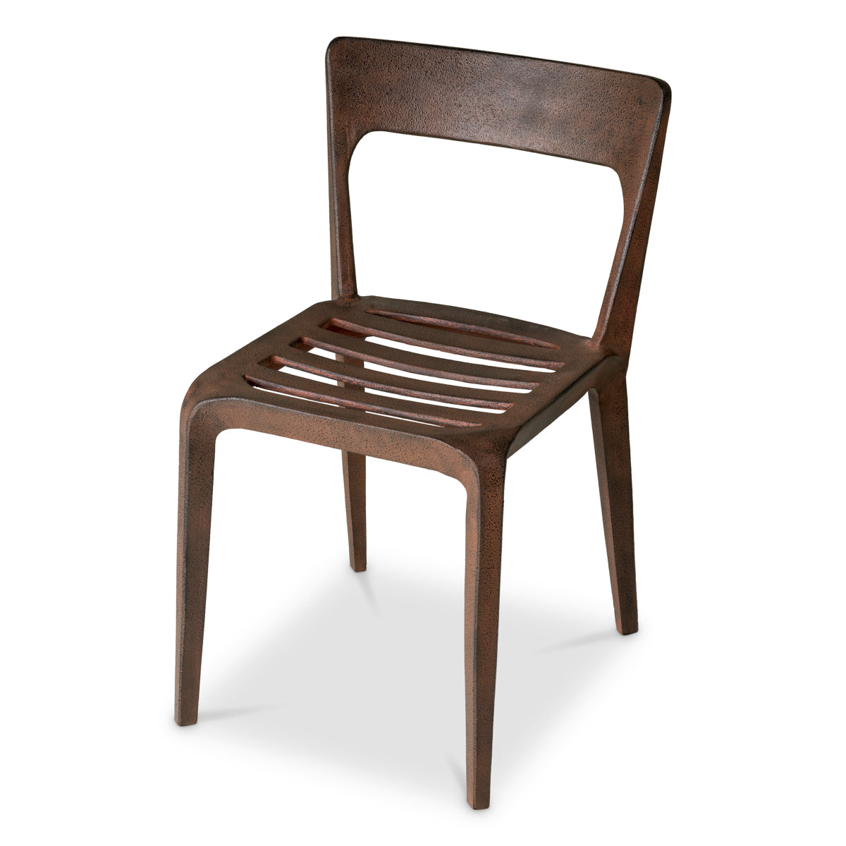 Scaun dining Quentin, aspect oxidat