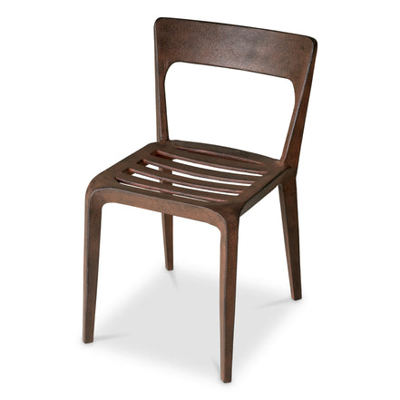 Scaun dining Quentin, aspect oxidat
