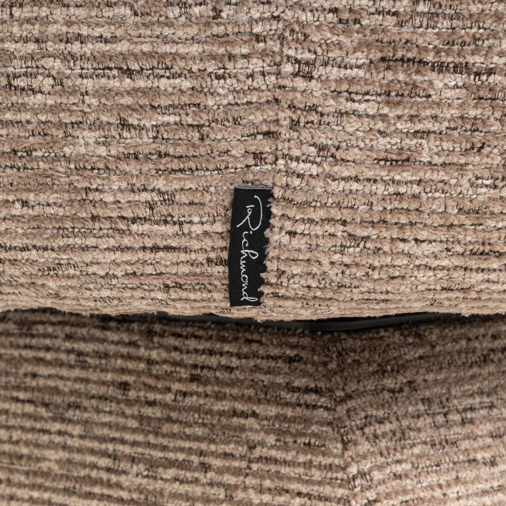 Scaun dining Quiriro, linear mocca, rotativ