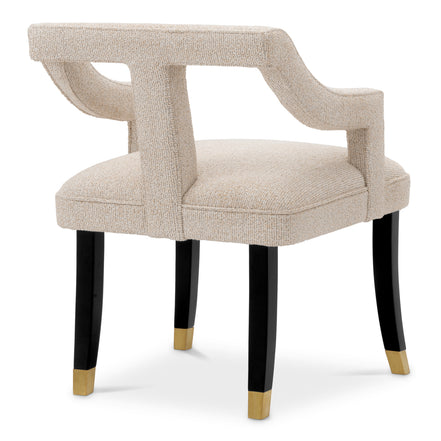 Scaun dining Roumier, Palmer bej