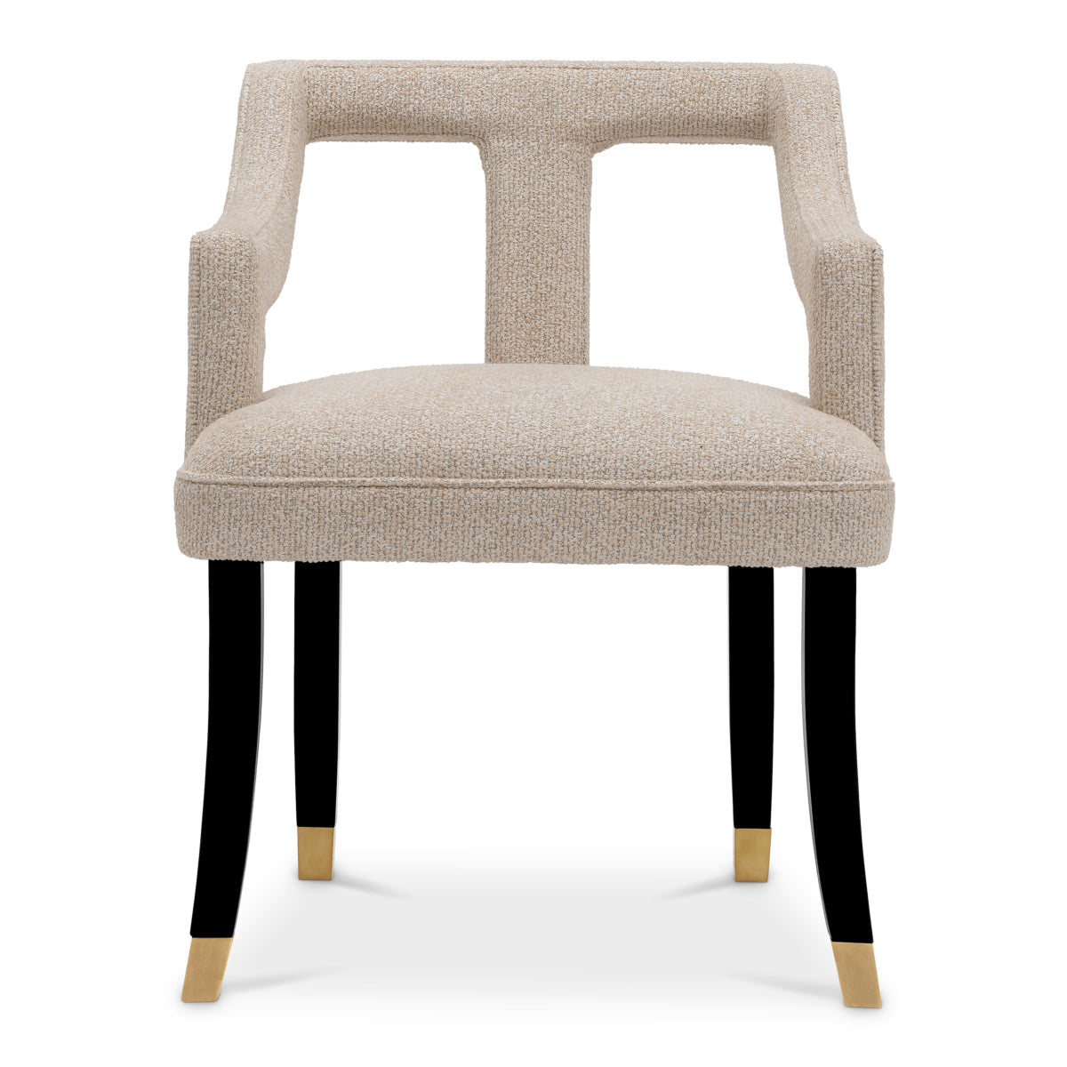 Scaun dining Roumier, Palmer bej