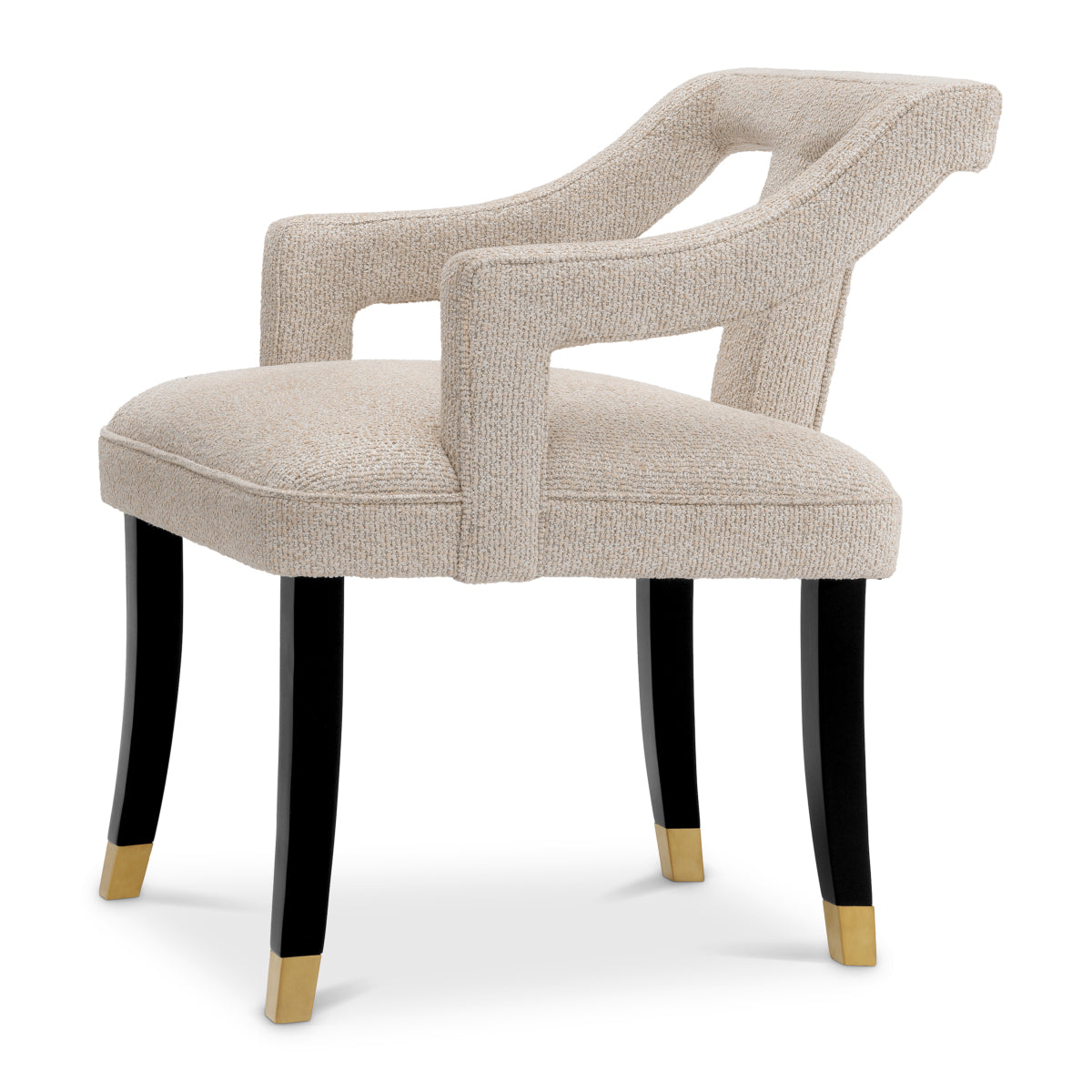 Scaun dining Roumier, Palmer bej