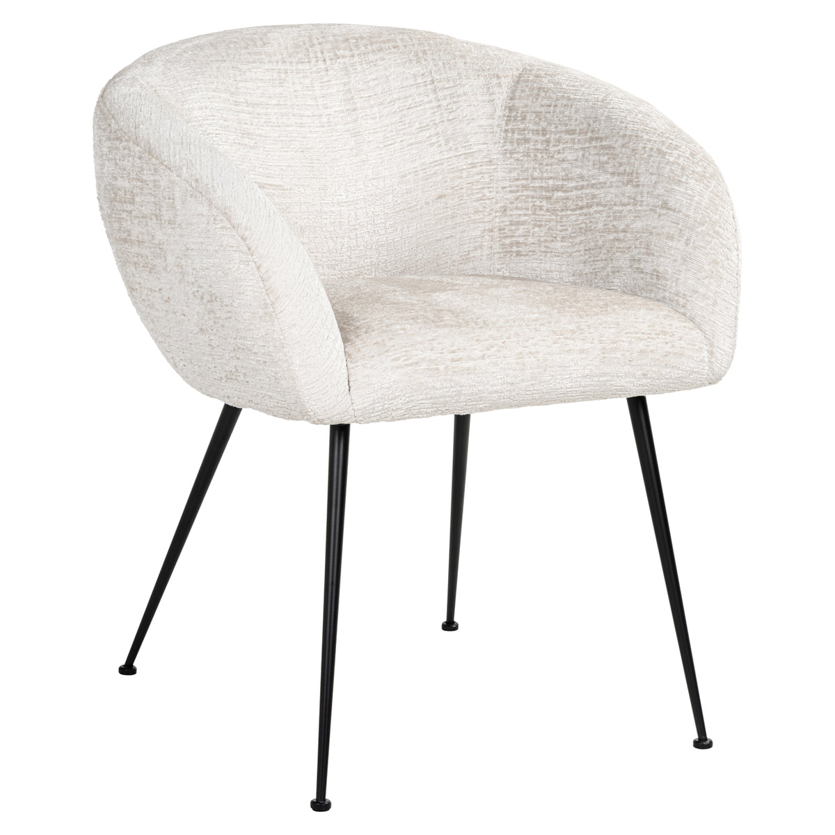 Scaun dining Ruby, fusion crem