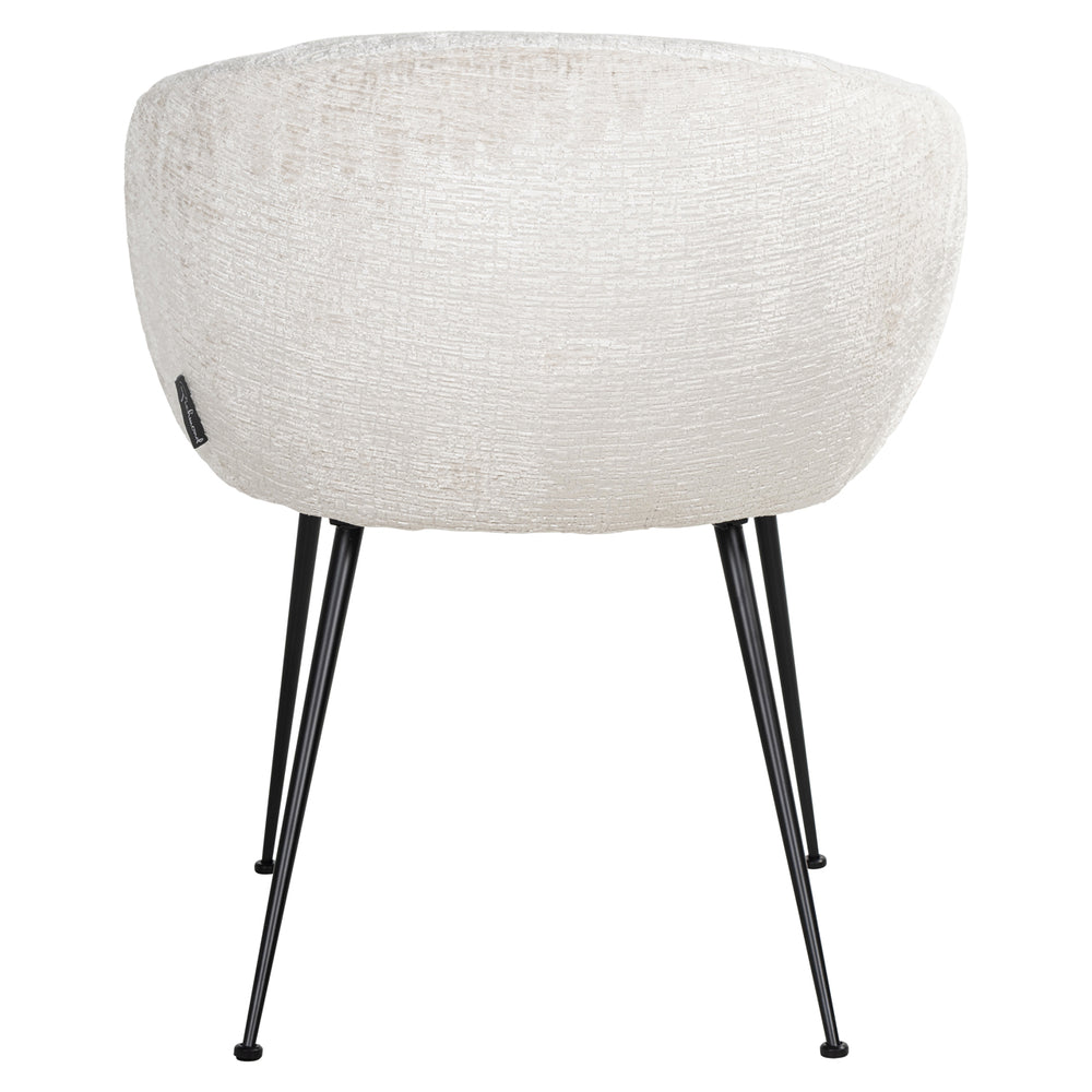 Scaun dining Ruby, fusion crem