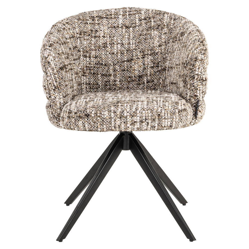 Scaun dining Serenity, omara maro, rotativ, ignifug