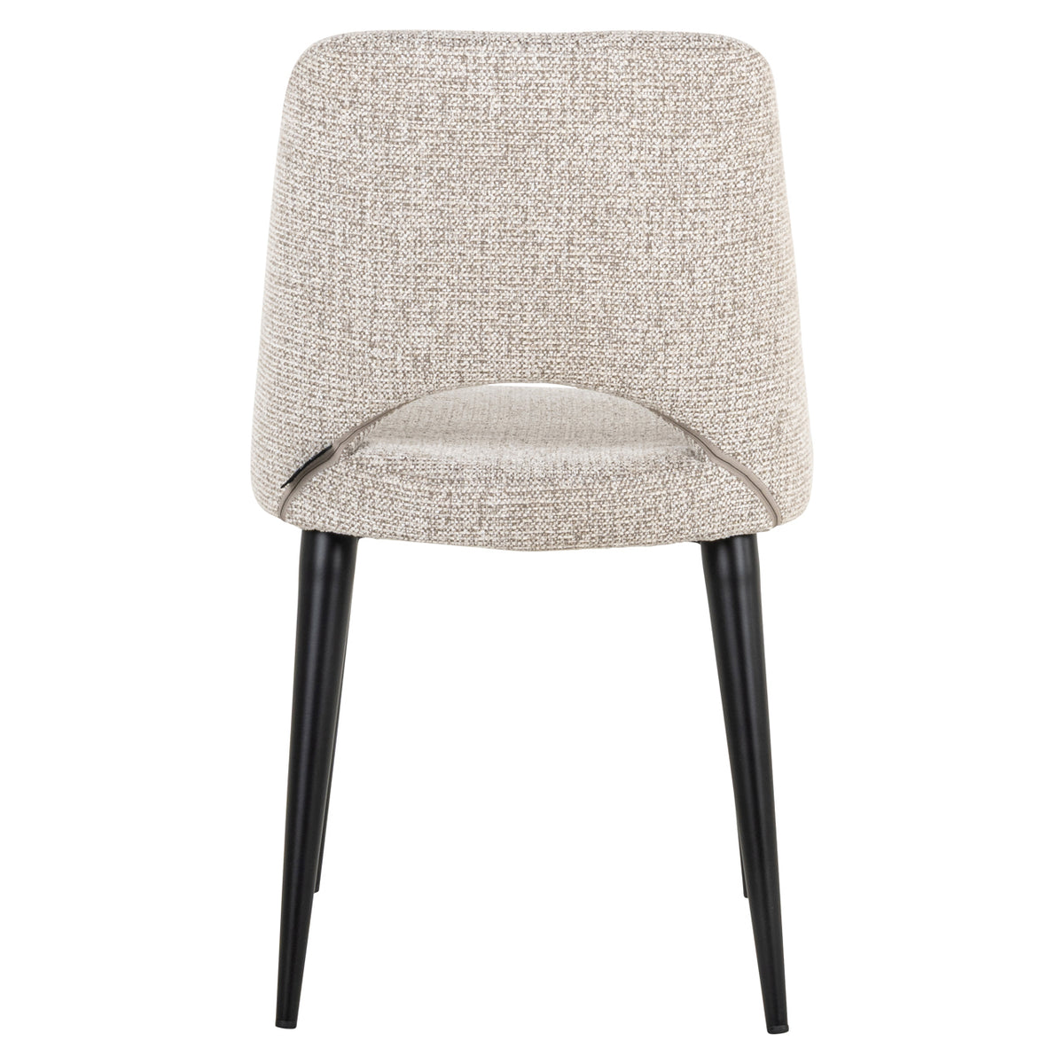 Scaun dining Tabitha, fancy natural, ignifug (set de 2)
