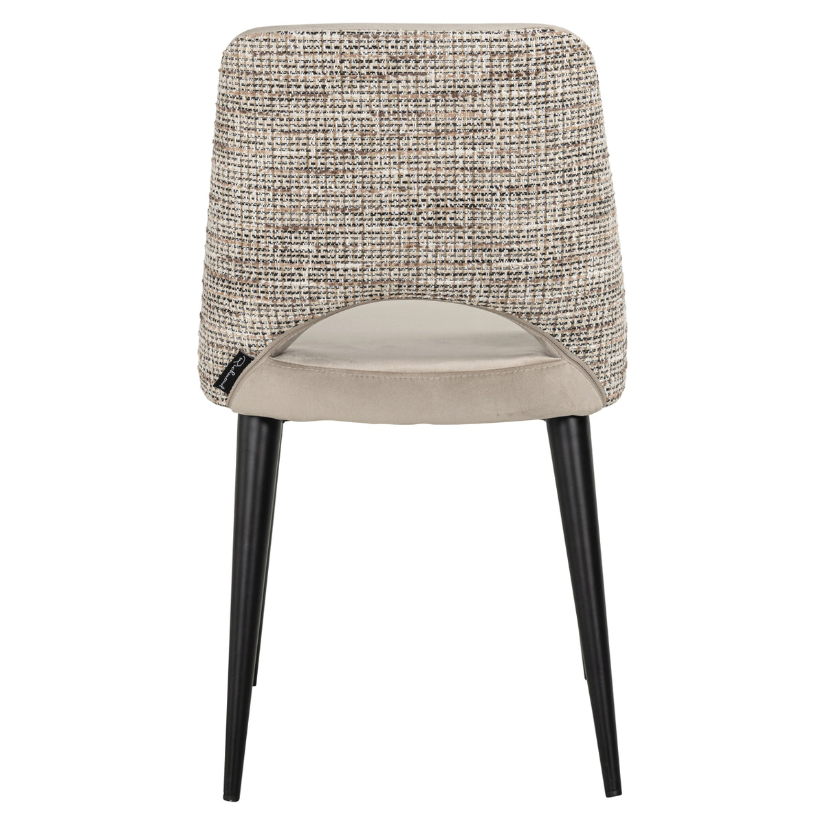 Scaun dining Tabitha, trendy nature, ignifug (set de 2)