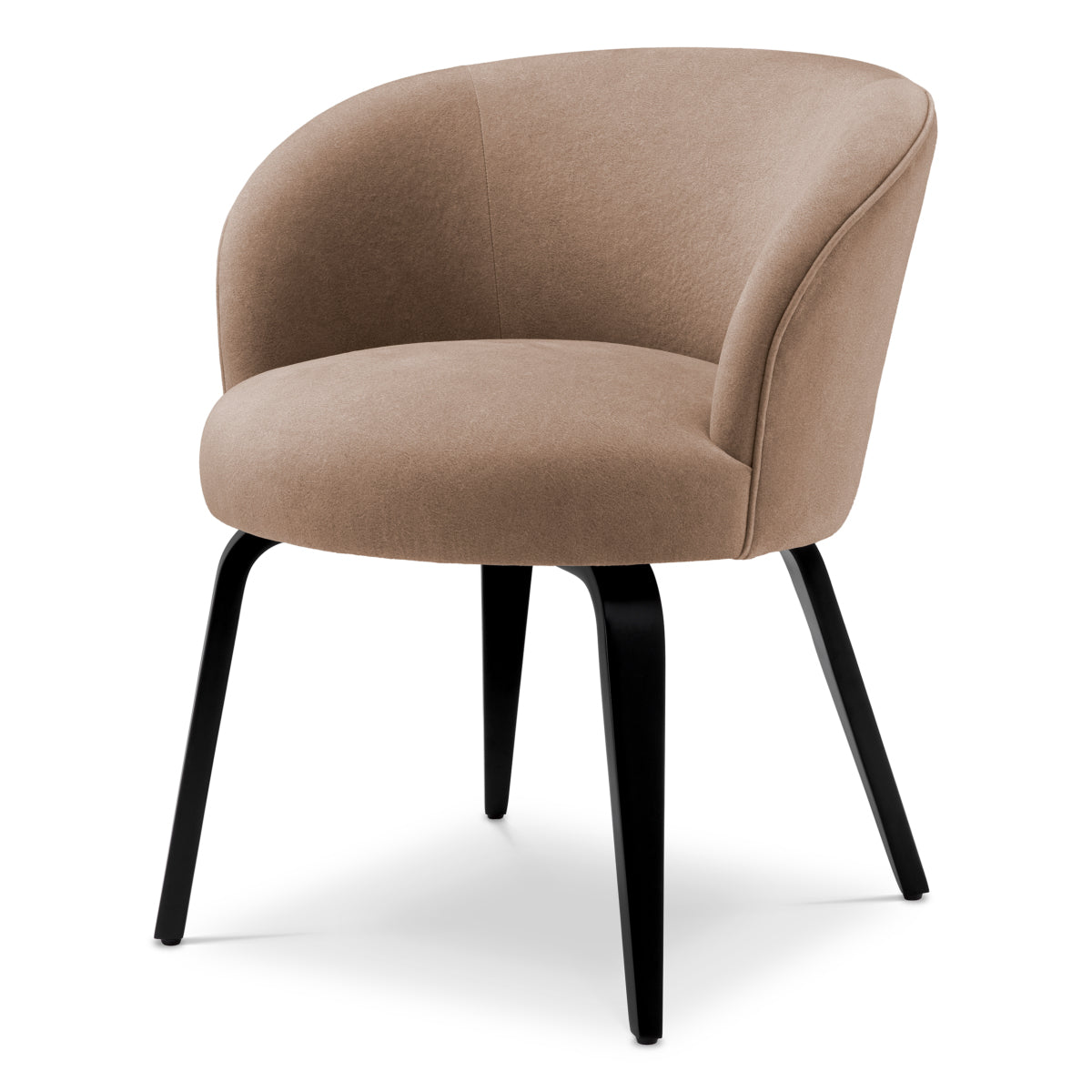 Scaun dining Vichy, Tondro bej