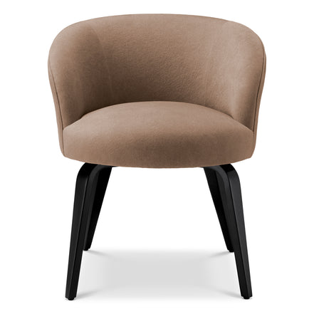 Scaun dining Vichy, Tondro bej