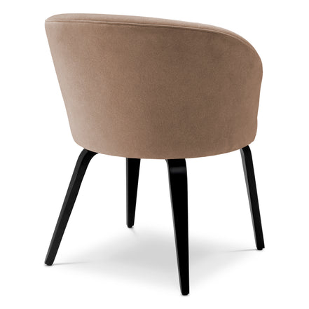 Scaun dining Vichy, Tondro bej