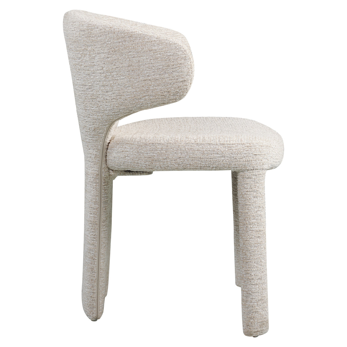 Scaun dining Viola, linear natural