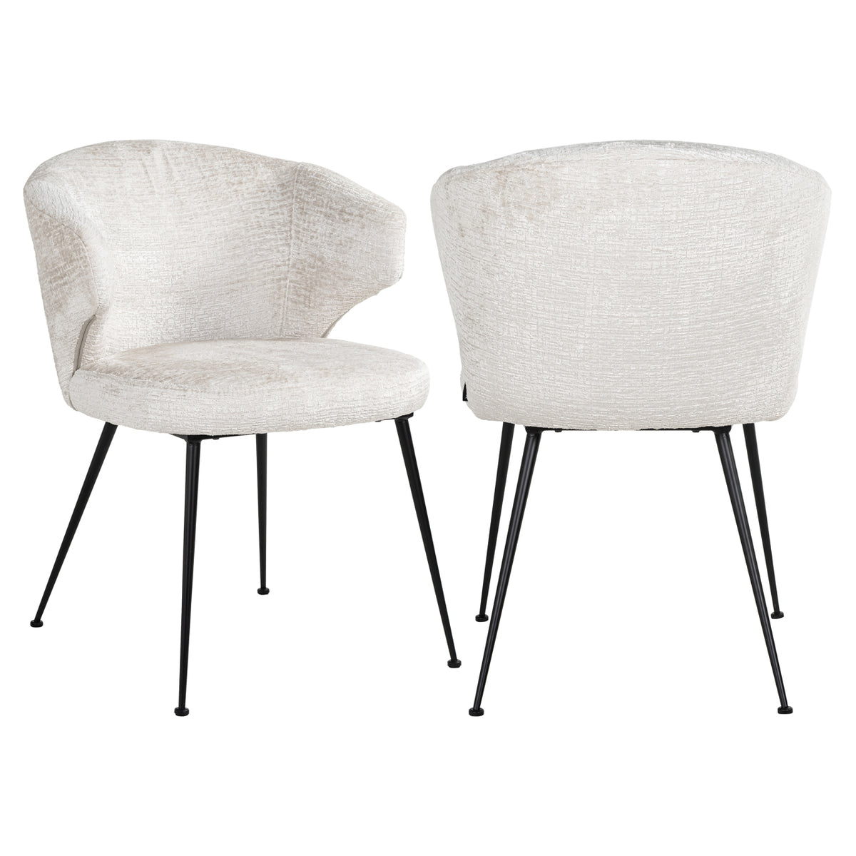 Scaun dining Xandra, fusion crem