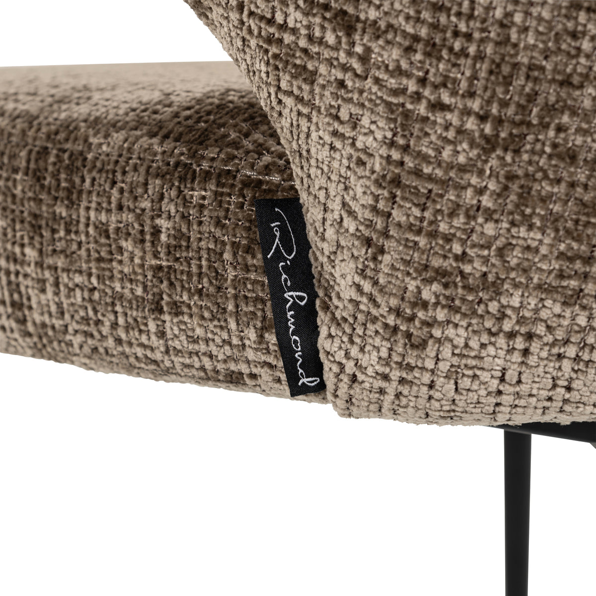 Scaun dining Xandra, niagara stone, ignifug