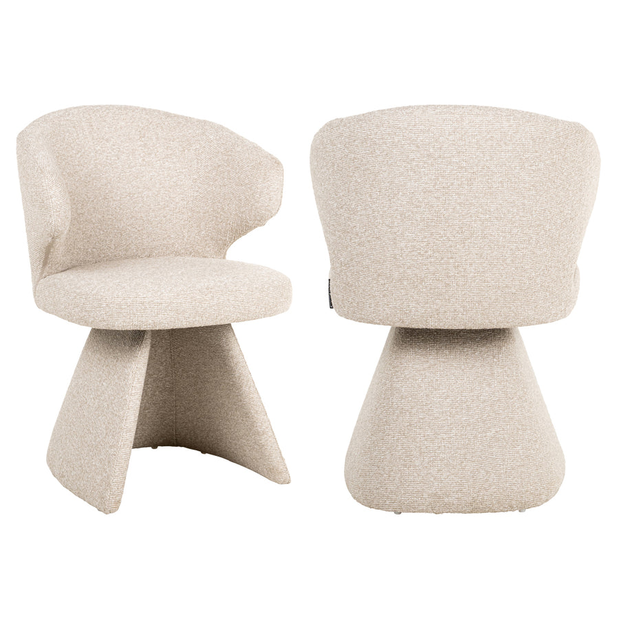 Scaun dining Zenith, biscotti