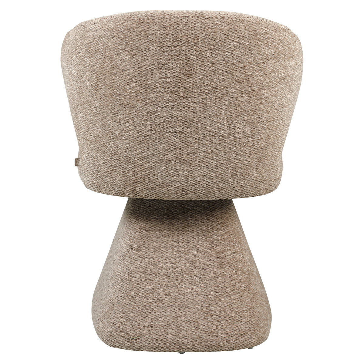 Scaun dining Zenith, mocca boldweave