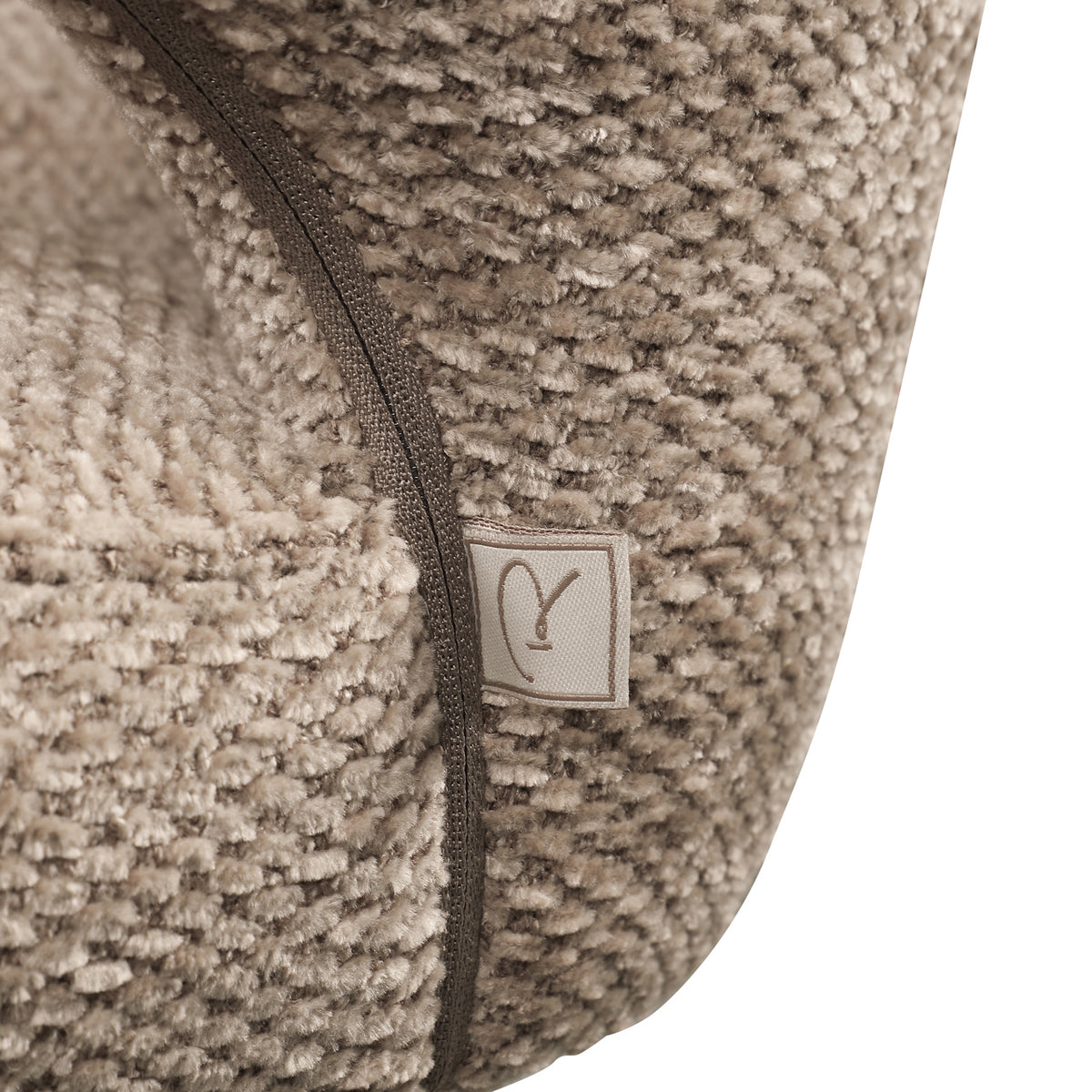 Scaun dining Zenith, mocca boldweave