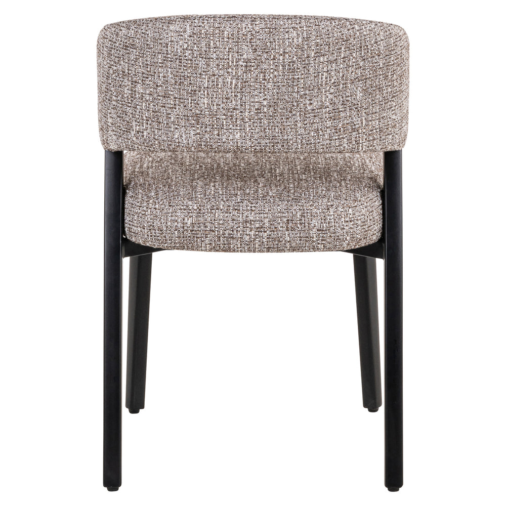 Scaun dining Zeno, tweed earth